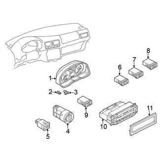 Volkswagen OE - Instrument Panel - Cluster & Switches