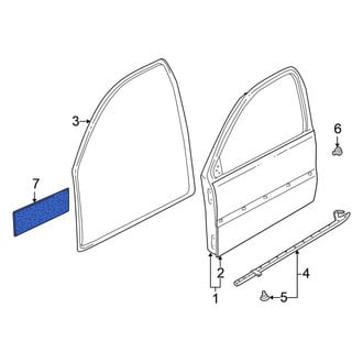 Volkswagen OE - Front Sound Absorber