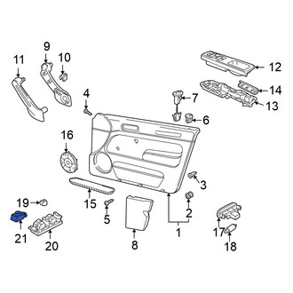 Volkswagen OE - Front Door Mirror Switch