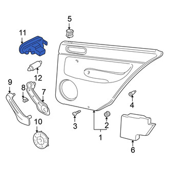 Volkswagen OE - Rear Courtesy Light
