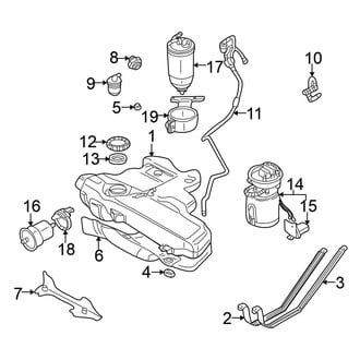 Volkswagen OE - Fuel System Components (GL / GLS / GLX)