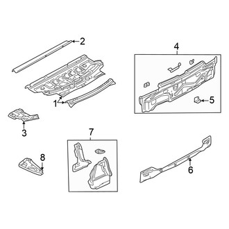 Volkswagen OE - Rear Body & Floor - Rear Body (GL / GLS / GLX / TDI)