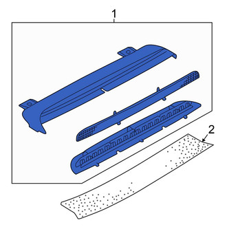 Volkswagen OE - Rear Center High Mount Stop Light