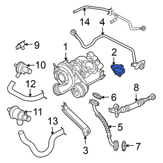 Volkswagen OE - Turbocharger Gasket