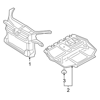 Volkswagen OE - Radiator Support (2.0L Gas)