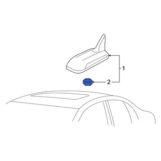 Volkswagen OE - Radio Antenna Base Nut