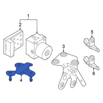 Volkswagen OE - Upper ABS Modulator Bracket