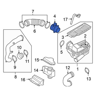 Volkswagen OE - Mass Air Flow Sensor