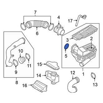 Volkswagen OE - Mass Air Flow Sensor Seal