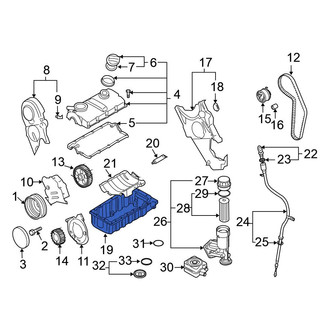 Volkswagen OE - Engine Oil Pan