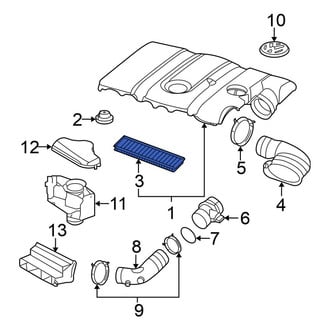 Volkswagen OE - Engine Air Filter