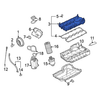 Volkswagen OE - Engine Valve Cover
