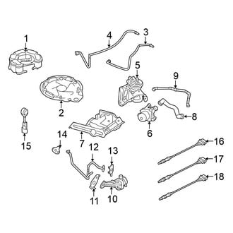Volkswagen OE - Emission System - Emission Components