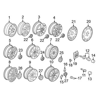 Volkswagen OE - Wheels & Trim