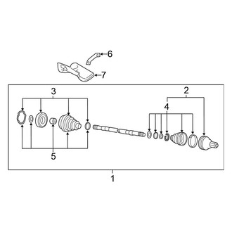Volkswagen OE - Front Suspension - Drive Axles (Sedan Standard Tr)