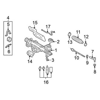 Volkswagen OE - Steering Gear & Linkage (Sedan A5 Body Code)