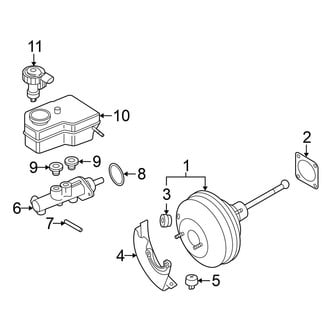 Volkswagen OE - Cowl - Components on Dash Panel (To VIN 1K6741206), (GLI A5 Body Code)