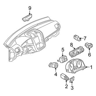 Volkswagen OE - Instrument Panel - Cluster & Switches (S / SE / SEL / TDI / TDI Cup Edition / Wolfsburg Edition Sedan)