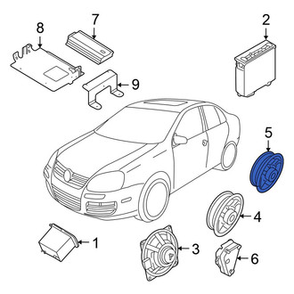 Volkswagen OE - Rear Speaker