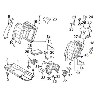 Volkswagen OE - Seat Back Frame Bushing