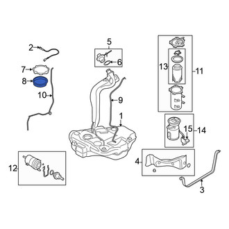 Volkswagen OE - Fuel Pump Tank Seal
