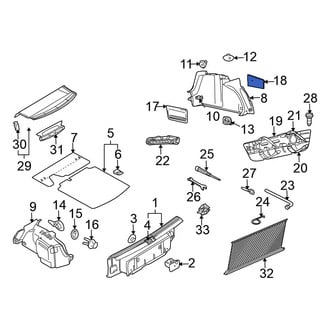 Volkswagen OE - Front Sound Absorber