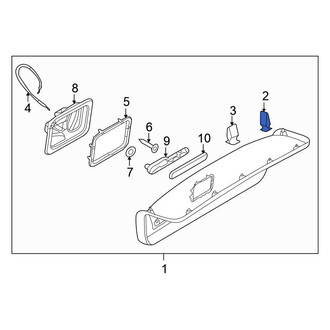 Volkswagen OE - Body A-Pillar Trim Panel Clip