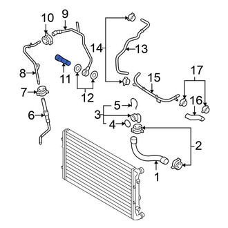 Volkswagen OE - Engine Coolant Pipe Bolt