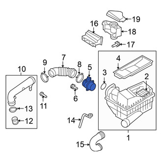 Volkswagen OE - Mass Air Flow Sensor