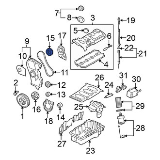 Volkswagen OE - Engine Timing Camshaft Gear