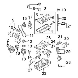 Volkswagen OE - Engine / Transaxle - Engine Parts