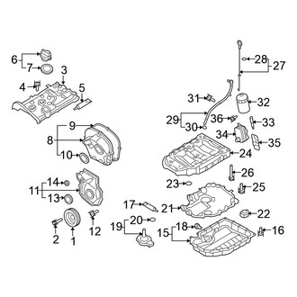 Volkswagen OE - Engine / Transaxle - Engine Parts