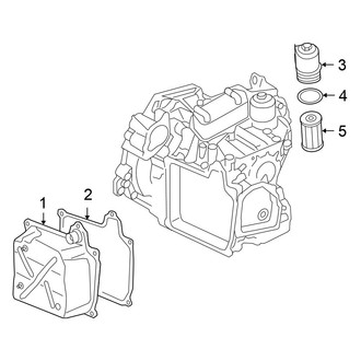 Volkswagen OE - Engine / Transaxle - Transaxle Parts (Sedan)