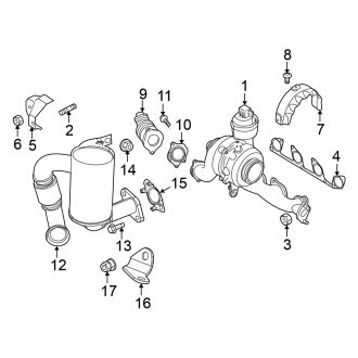 2010 Volkswagen Jetta OEM Exhaust Parts | Systems, Tips — CARiD.com