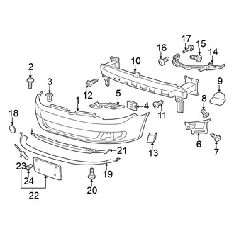 Volkswagen OE - Front Bumper & Grille - Bumper & Components (Wagon)