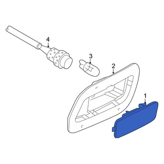 Volkswagen OE - Left Side Marker Light