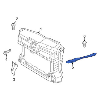Volkswagen OE - Right Radiator Support Panel Reinforcement