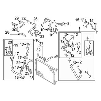 Volkswagen OE - Cooling - Hoses & Lines (Wagon)
