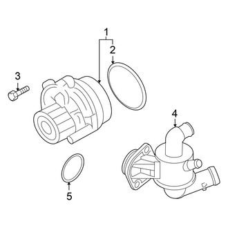 Volkswagen OE - Cooling - Water Pump (TDI Wagon)