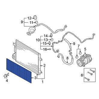 Volkswagen OE - Front Center Lower Grille
