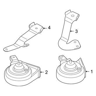 Volkswagen OE - Electrical - Horn (Wagon)