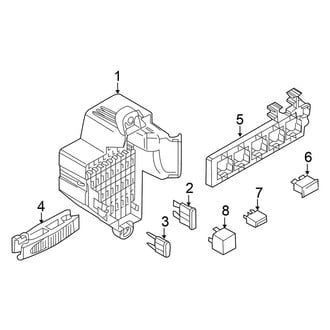 Volkswagen OE - Electrical - Fuse & Relay (Passenger Compartment), (Wagon)