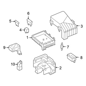 Volkswagen OE - Electrical - Fuse & Relay (Engine Compartment), (Wagon)