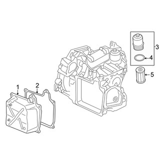 Volkswagen OE - Engine / Transaxle - Transaxle Parts (Wagon 2.0L Diesel Automatic Dual Clutch Tr / Standard Tr)