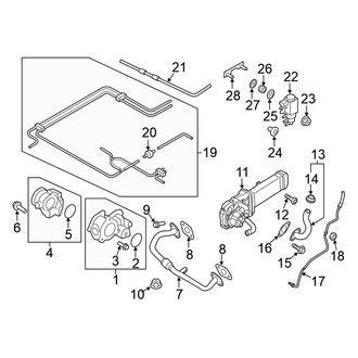 Volkswagen OE - Emission System - Emission Components (Engine Area), (Wagon)