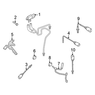 Volkswagen OE - Emission System - Emission Components (Exhaust Area), (Wagon)