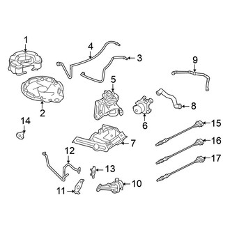 Volkswagen OE - Emission System - Emission Components (Wagon)