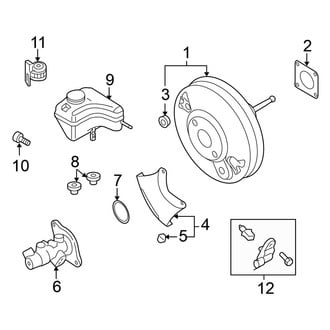 Volkswagen OE - Cowl - Components on Dash Panel (Wagon)