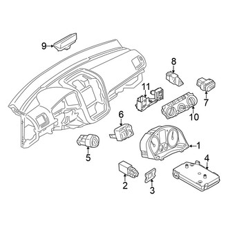 Volkswagen OE - Instrument Panel - Cluster & Switches (Wagon)