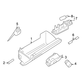 Volkswagen OE - Instrument Panel - Glove Box (Wagon)